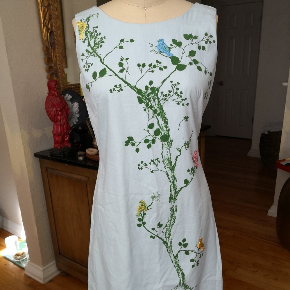 Darling Cotton Summer Shift Dress, Rare